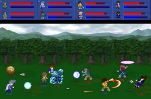 A picture of Little Fighter 2