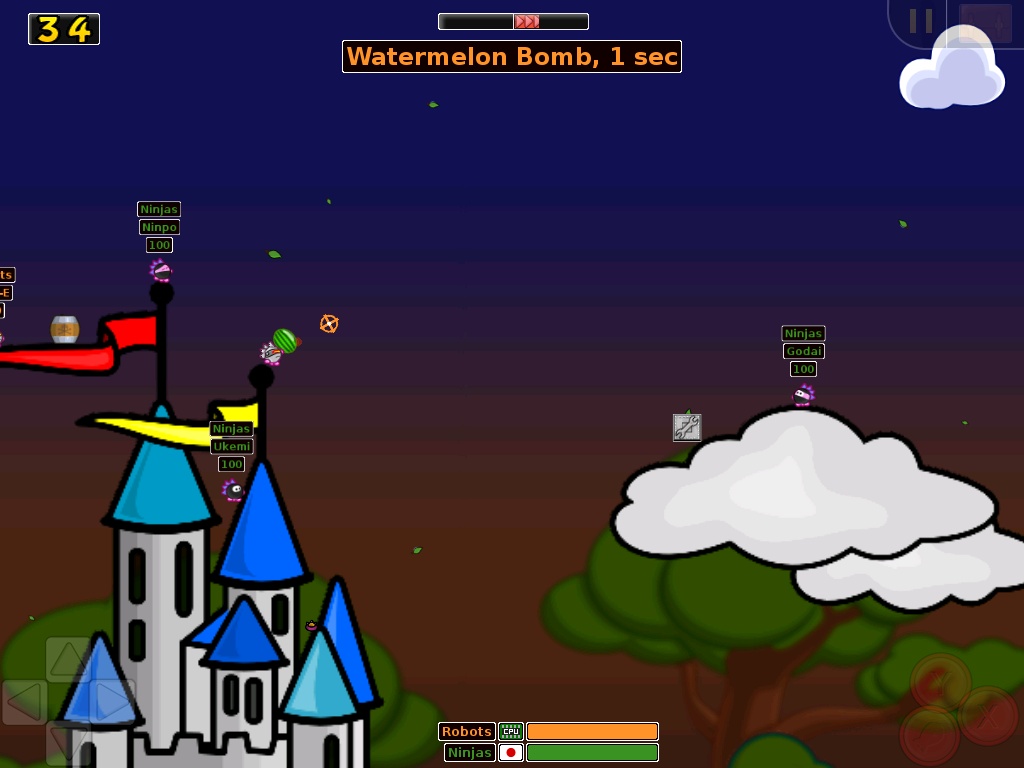 A picture of Hedgewars