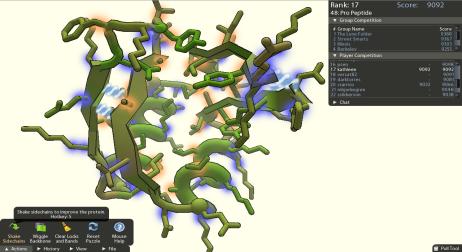 A picture of Foldit