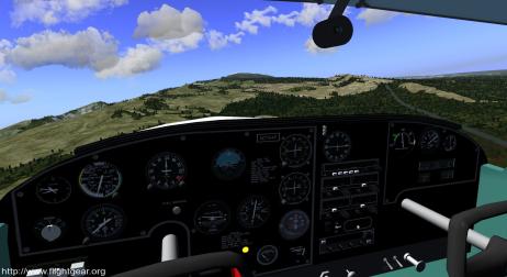 A picture of FlightGear